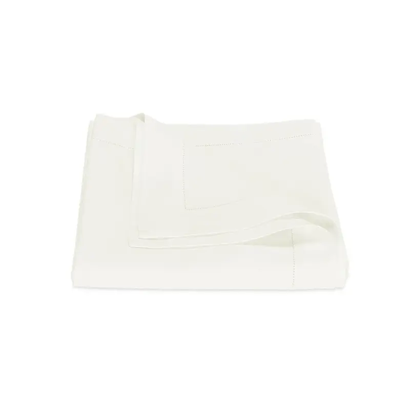 Valentina Hemstitch Ivory Table Linens by Matouk