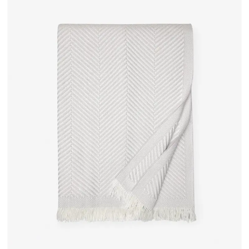Costa Tin Throw Blanket by Sferra Fine Linens