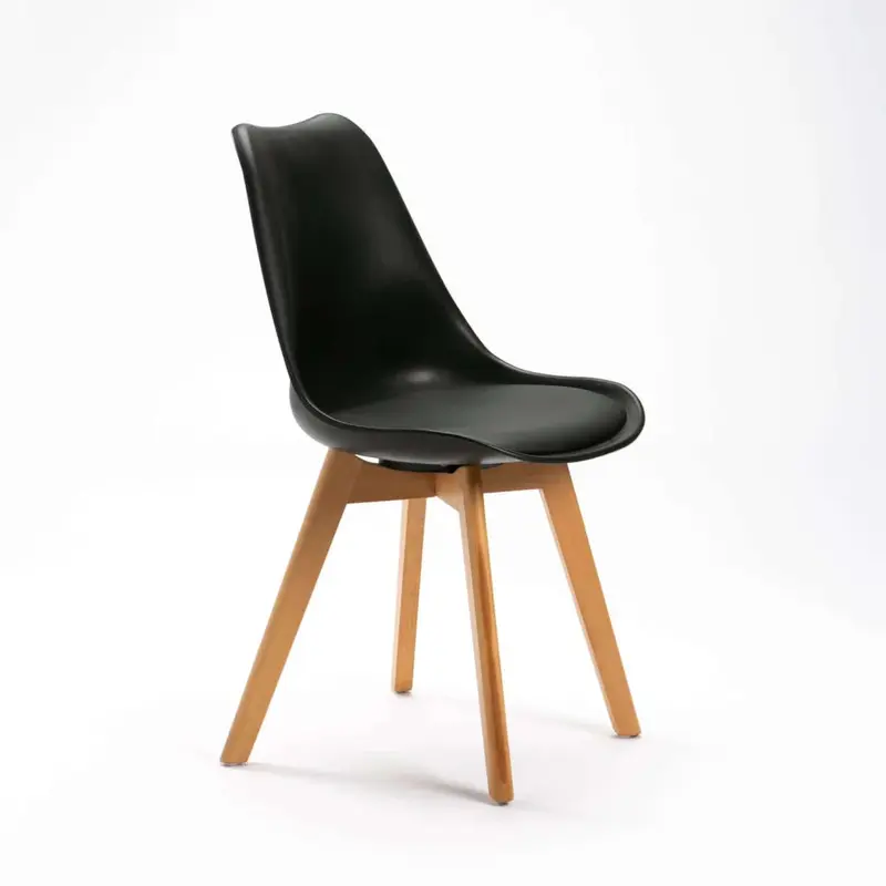 ELIA WOODEN LEG DINING CHAIR