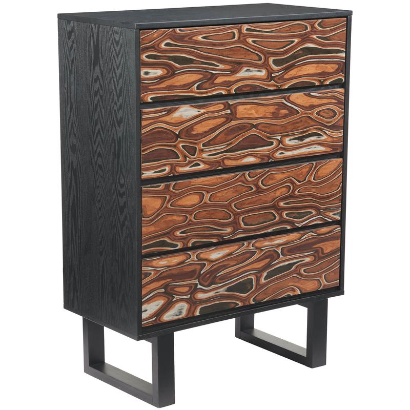 Aremi Chest, Brown/Black
