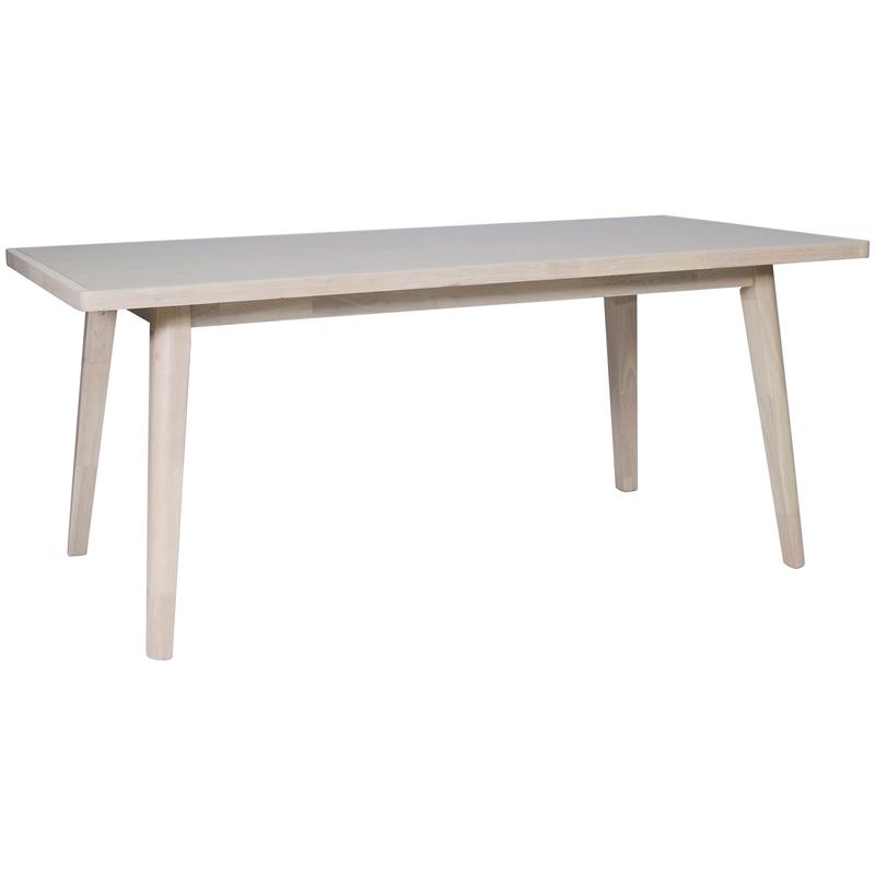 Roms Dining Table, Whitewashed