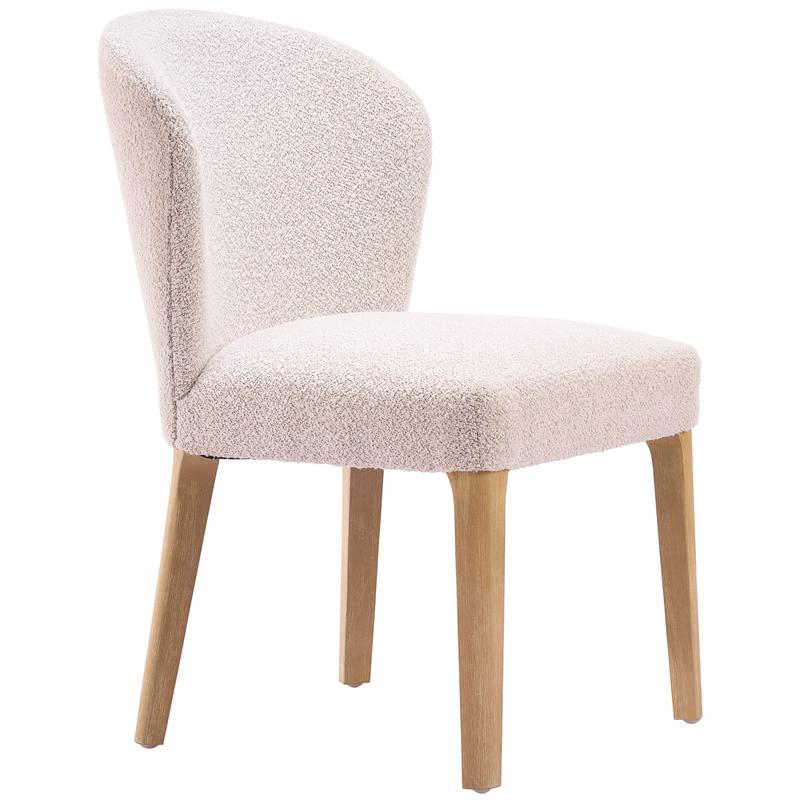 Mondstein Dining Chair, Ivory, Set of 2