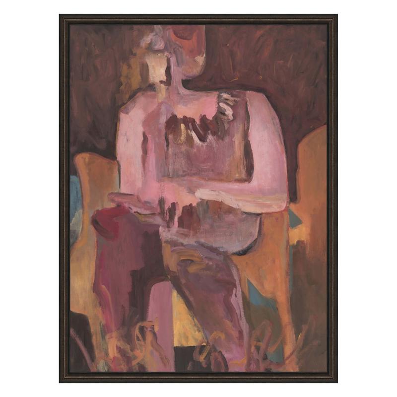Seated in Time Framed