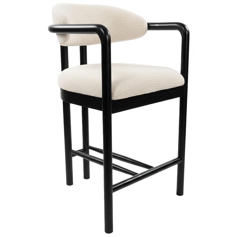 Melman Counter Stool, Ivory