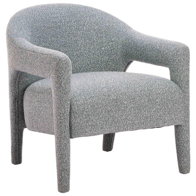 Eluma Accent Chair, Dusty Teal