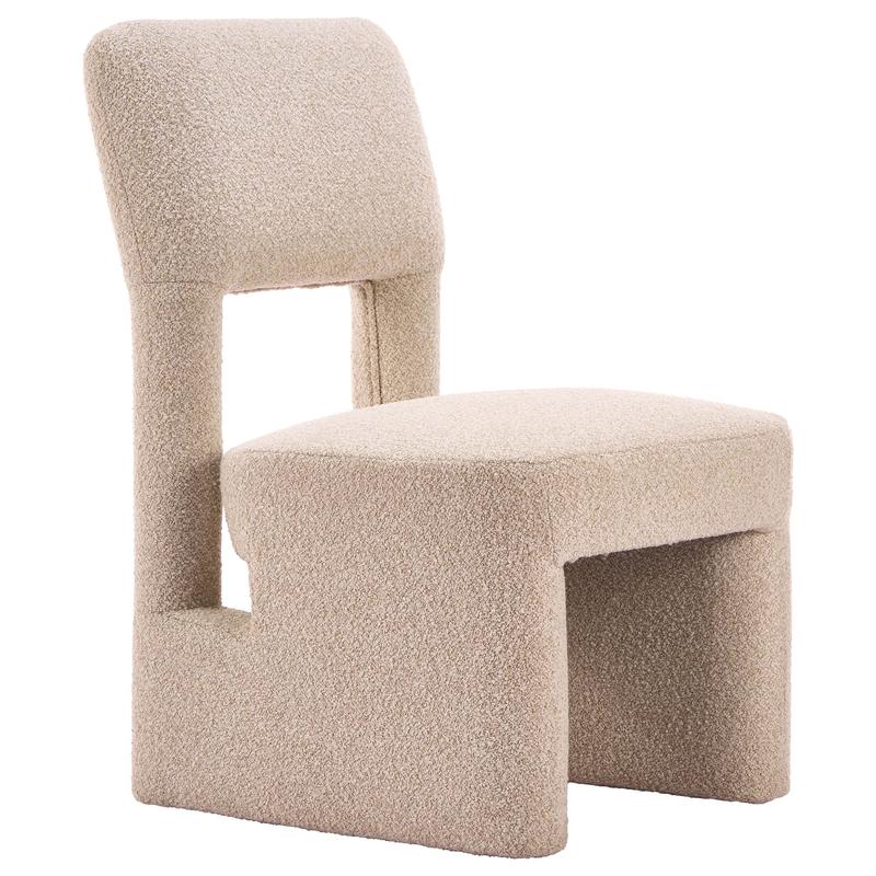 Dewey Dining Chair, Beige, Set of 2
