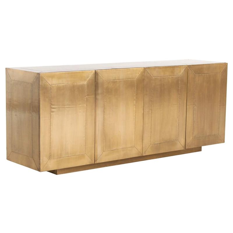 Freda Sideboard, Aged Brass by Four Hands