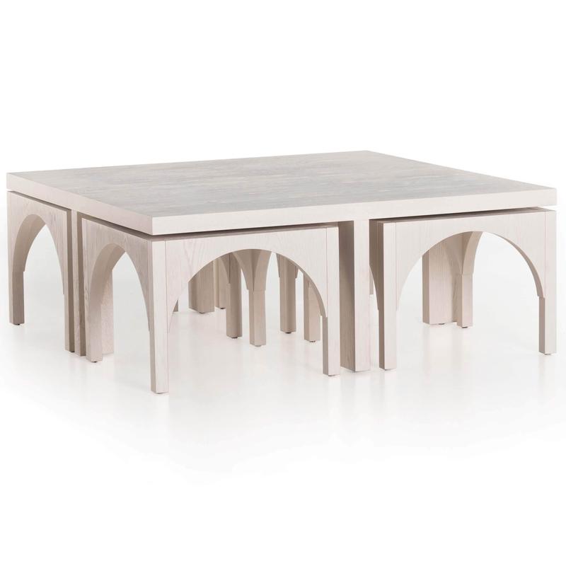 Amara Coffee Table w/Nesting Arch by Four Hands