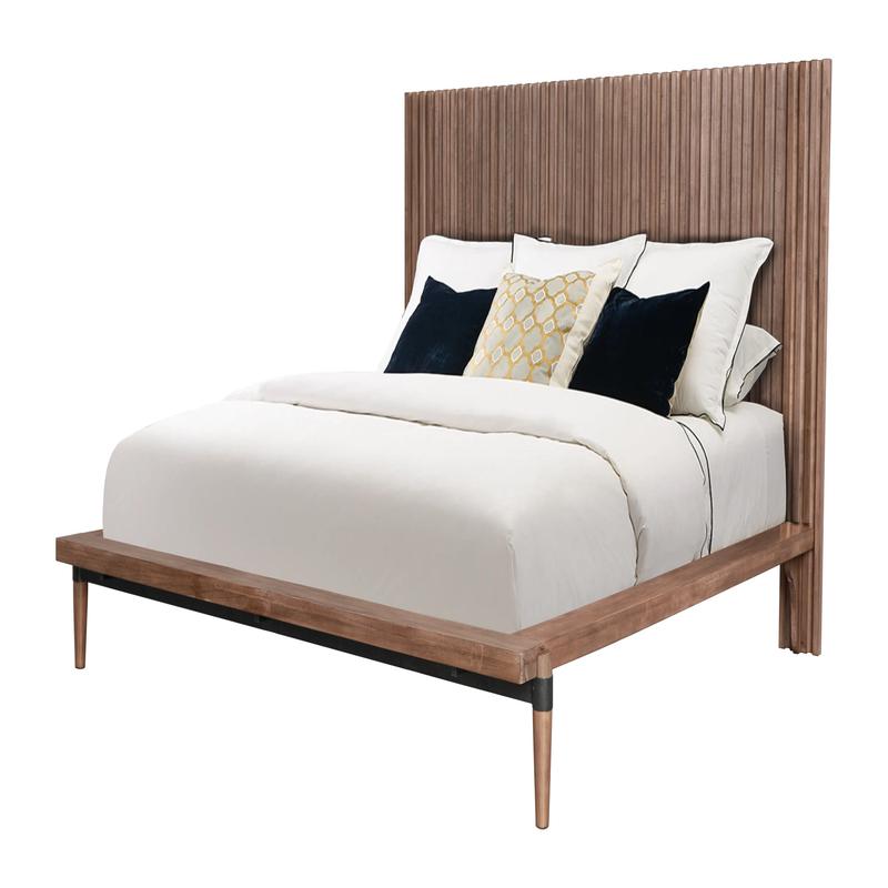Tranquility Fluted Platform Bed