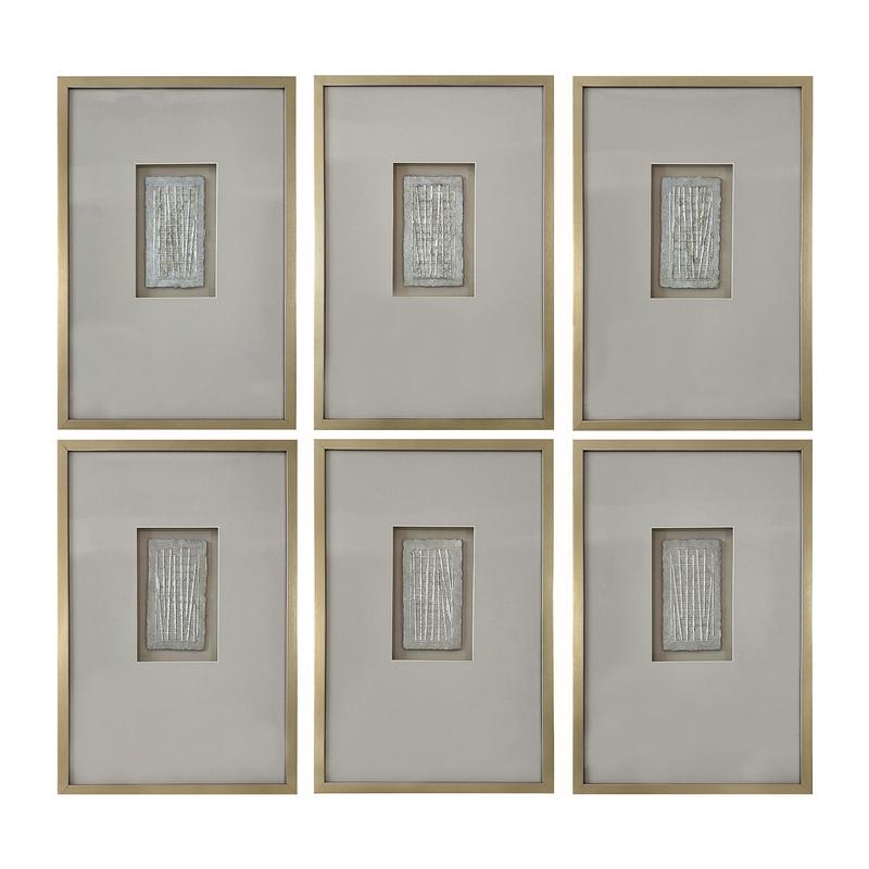 Forsythe 2 Set of Six Architectural Wall Decor