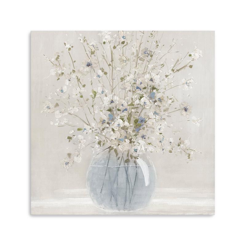 Blue Blooming Blossoms II Canvas Giclee