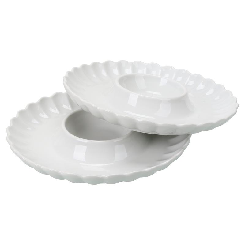 Petal 2 Piece Chip & Dip Set